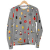 Welder Print Pattern Women's Sweatshirt-grizzshop