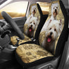 West Highland White Terrier Universal Fit Car Seat Covers-grizzshop