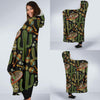 Load image into Gallery viewer, Western Cowboy Cactus Pattern Print Hooded Blanket-grizzshop