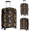 Western Cowboy Gun Print Pattern Luggage Cover Protector-grizzshop