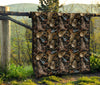 Western Cowboy Gun Print Pattern Quilt-grizzshop