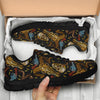 Western Cowboy Gun Print Pattern Sneaker Shoes For Men Women-grizzshop