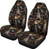 Western Cowboy Gun Print Pattern Universal Fit Car Seat Covers-grizzshop