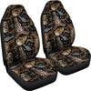 Western Cowboy Gun Print Pattern Universal Fit Car Seat Covers-grizzshop