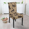 Western Cowboy Print Pattern Chair Cover-grizzshop