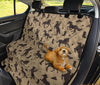 Western Cowboy Print Pattern Pet Car Seat Cover-grizzshop