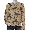 Western Cowboy Print Pattern Women's Sweatshirt-grizzshop