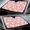 Westie Dog Pattern Print Car Sun Shade-grizzshop