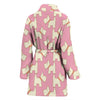 Load image into Gallery viewer, Westie Dog Pattern Print Women Long Robe-grizzshop