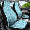 Whale Humpback Pattern Print Universal Fit Car Seat Cover-grizzshop