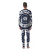 Wheel Zodiac Signs Print Men's Pajamas-grizzshop