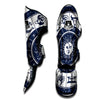 Wheel Zodiac Signs Print Muay Thai Shin Guards-grizzshop