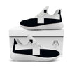 White And Black Pisces Sign Print White Athletic Shoes-grizzshop