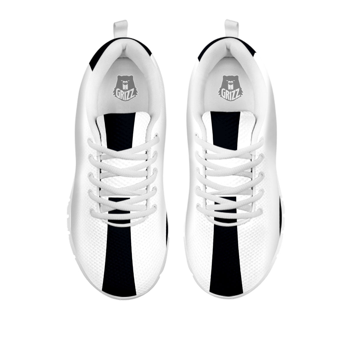 White And Black Pisces Sign Print White Sneaker-grizzshop