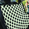 White And Black Polka Dot Print Pet Car Seat Cover-grizzshop