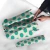 White And Green Polka Dot Umbrella-grizzshop