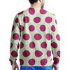 White And Red Polka Dot Men's Sweatshirt-grizzshop