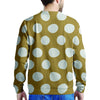 White And Yellow Polka Dot Men's Sweatshirt-grizzshop