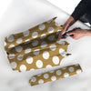 White And Yellow Polka Dot Umbrella-grizzshop