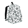 White Bandana Backpack-grizzshop