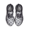 White Bandana Black Running Shoes-grizzshop