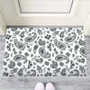 White Bandana Door Mat-grizzshop