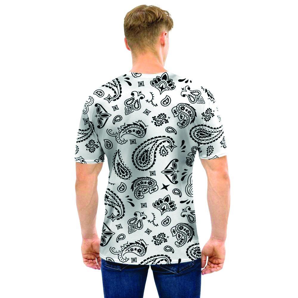 Grizzshop Men's Bandana Golf Shirt