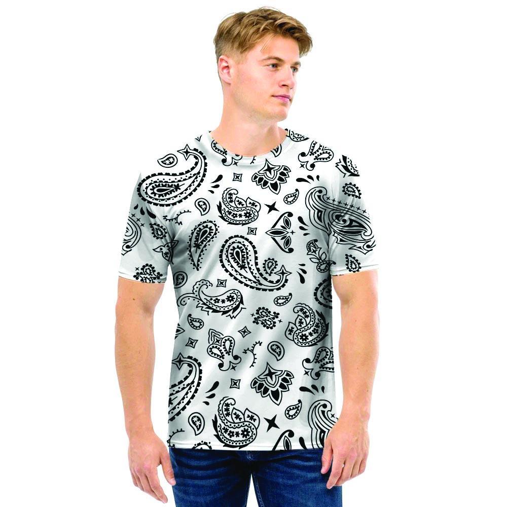 Grizzshop Men's Bandana T Shirt