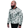 White Bandana Men's Bomber Jacket-grizzshop