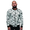 White Bandana Men's Bomber Jacket-grizzshop