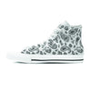 White Bandana Men's High Top Shoes-grizzshop