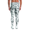 White Bandana Men's Leggings-grizzshop