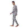 White Bandana Men's Pajamas-grizzshop