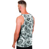 White Bandana Men's Tank Tops-grizzshop