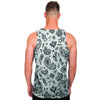 White Bandana Men's Tank Tops-grizzshop