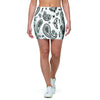 White Bandana Mini Skirt-grizzshop