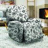 White Bandana Recliner Cover-grizzshop