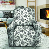 White Bandana Recliner Cover-grizzshop