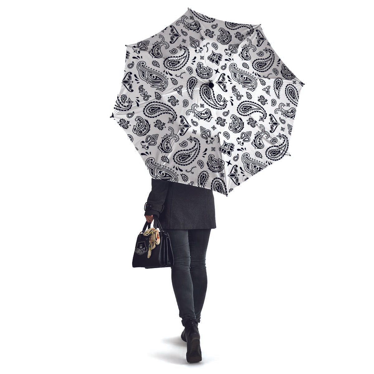 White Bandana Umbrella-grizzshop