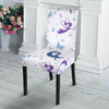 White Fairy Pattern Print Chair Cover-grizzshop