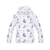 White Fairy Pattern Print Men Pullover Hoodie-grizzshop