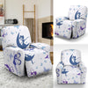 White Fairy Pattern Print Recliner Cover-grizzshop