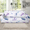 White Fairy Pattern Print Sofa Covers-grizzshop