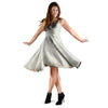 White Gold Marble Dress-grizzshop