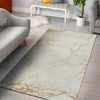 White Gold Marble Floor Mat-grizzshop