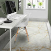 White Gold Marble Floor Mat-grizzshop