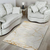 White Gold Marble Floor Mat-grizzshop