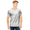 White Gold Marble Men T Shirt-grizzshop