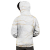 White Gold Marble Men's Hoodie-grizzshop