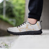 White Gold Marble Men's Sneakers-grizzshop